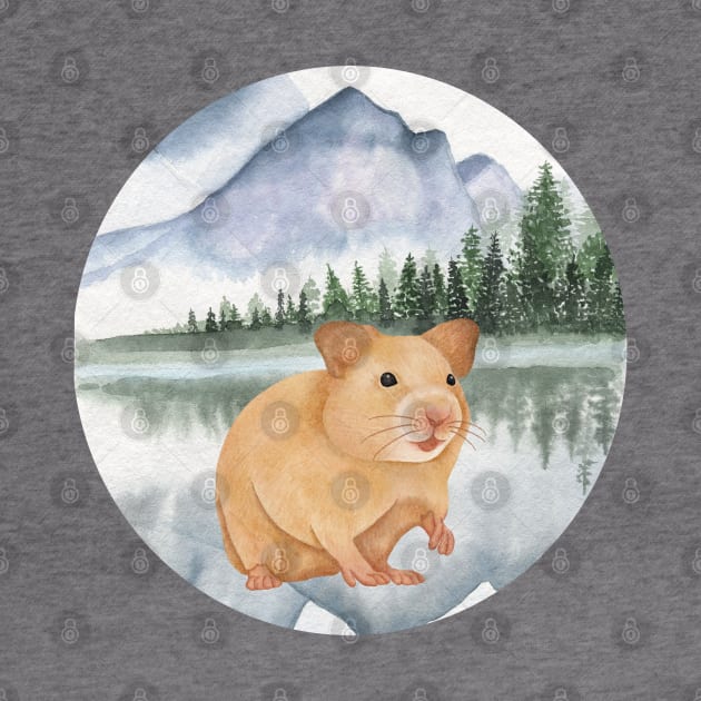 The Mountain Hamster by HobbyAndArt
